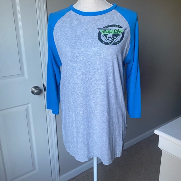 Salt Life | MEN’S | Baseball Style | Mid-Sleeve | Shirt - Picture 4 of 11